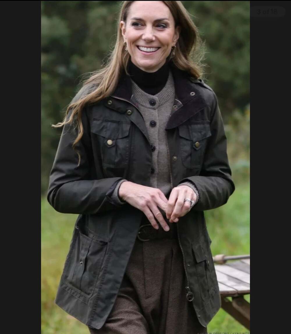 Barbour Olive Green Utility Jacket